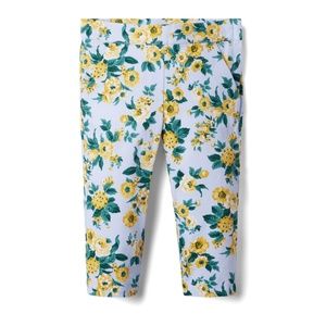 Floral Sateen Pants